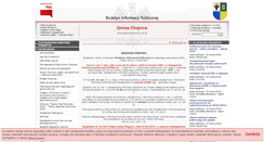Desktop Screenshot of bip.gminachojnice.com.pl